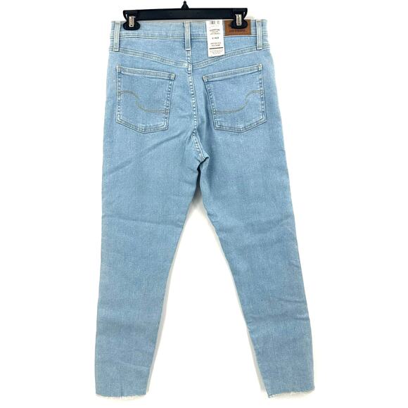 Signature Levi Straus NWT New with Tags Size 6 / W28 Skinny Jeans High Rise Blue - Picture 2 of 4